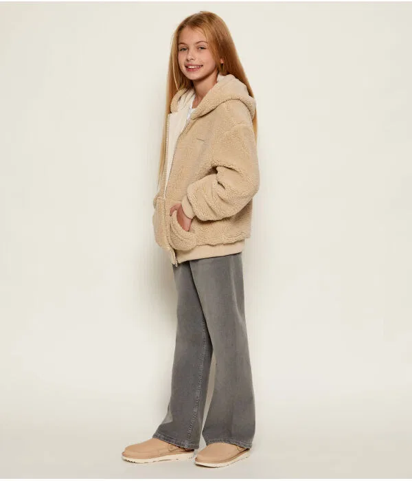 Детские мюли 2 в 1 Goldenstar Clog UGG, Sabbia — фото 2