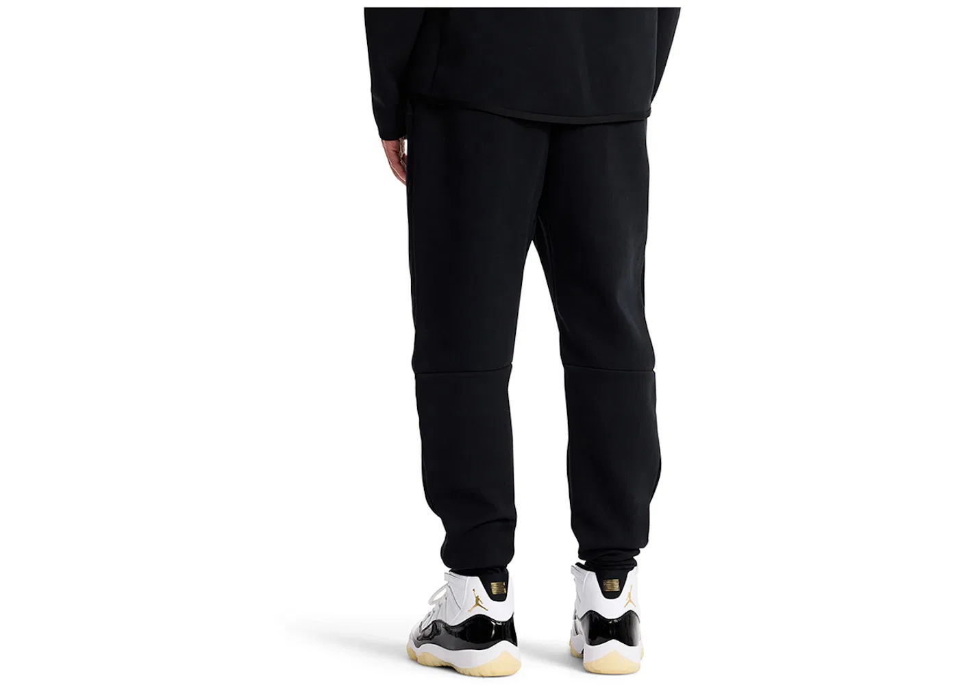 Мужские спортивные штаны из флиса Nike Joggers, Black — фото 4