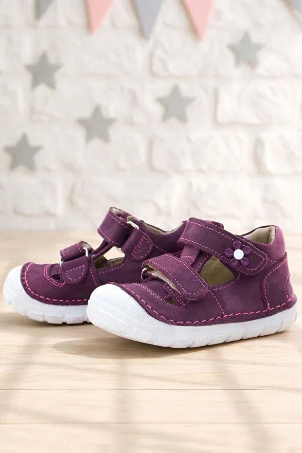 Детские туфли для девочек кожаные Ruby Rakerplus, Purple
