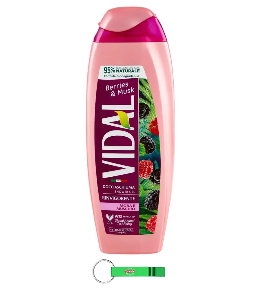 Гель для душа Blackberry and Musk, Beni Culinari, набор 24 шт. по 250 мл