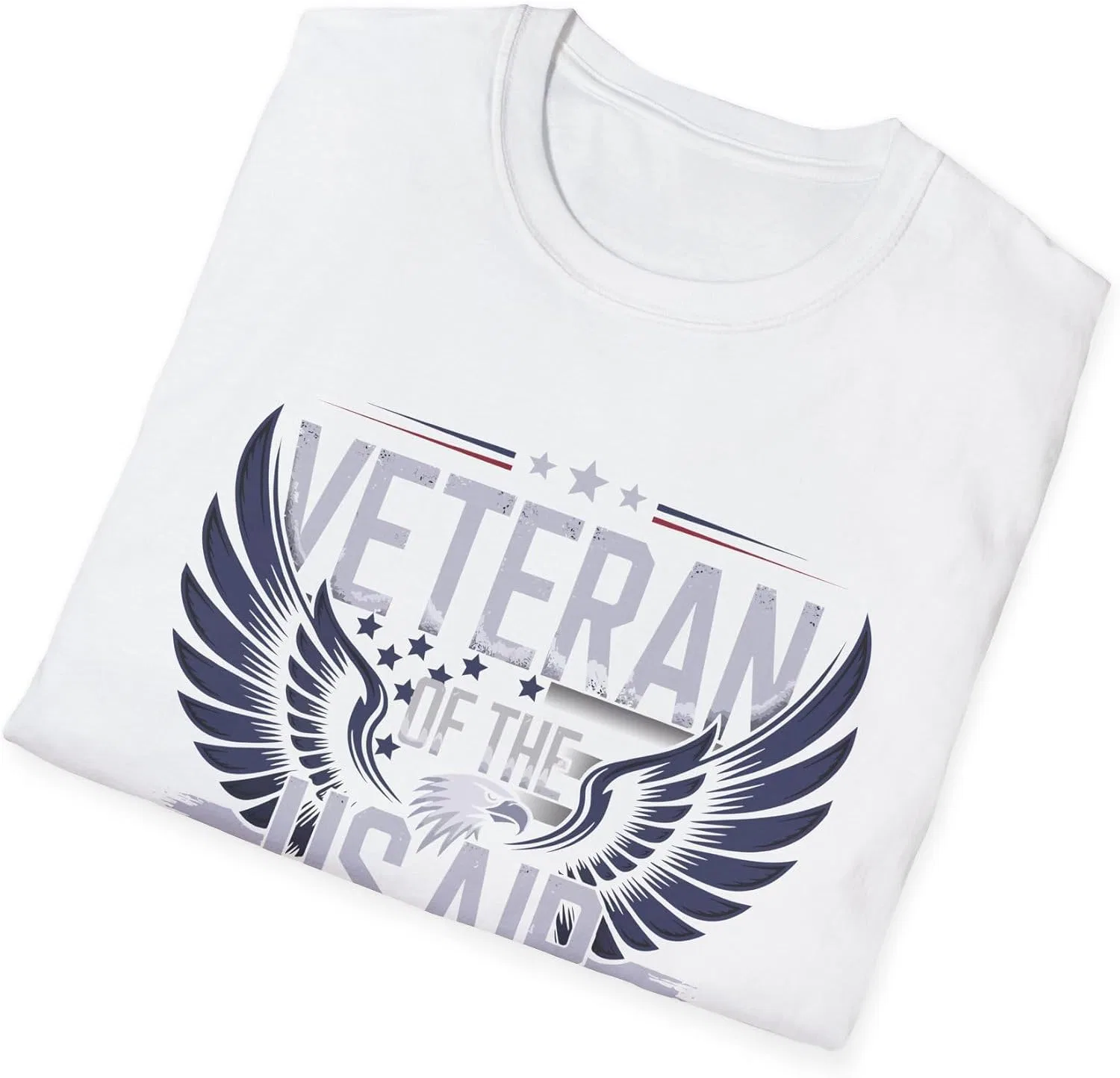 Футболка Air Force Veteran Gildan 64000, White — фото 4