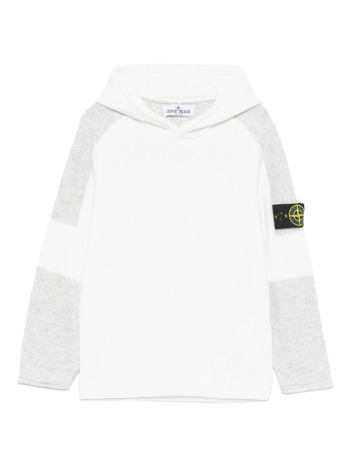 Худи с компасом для мальчиков Stone Island, нейтральный