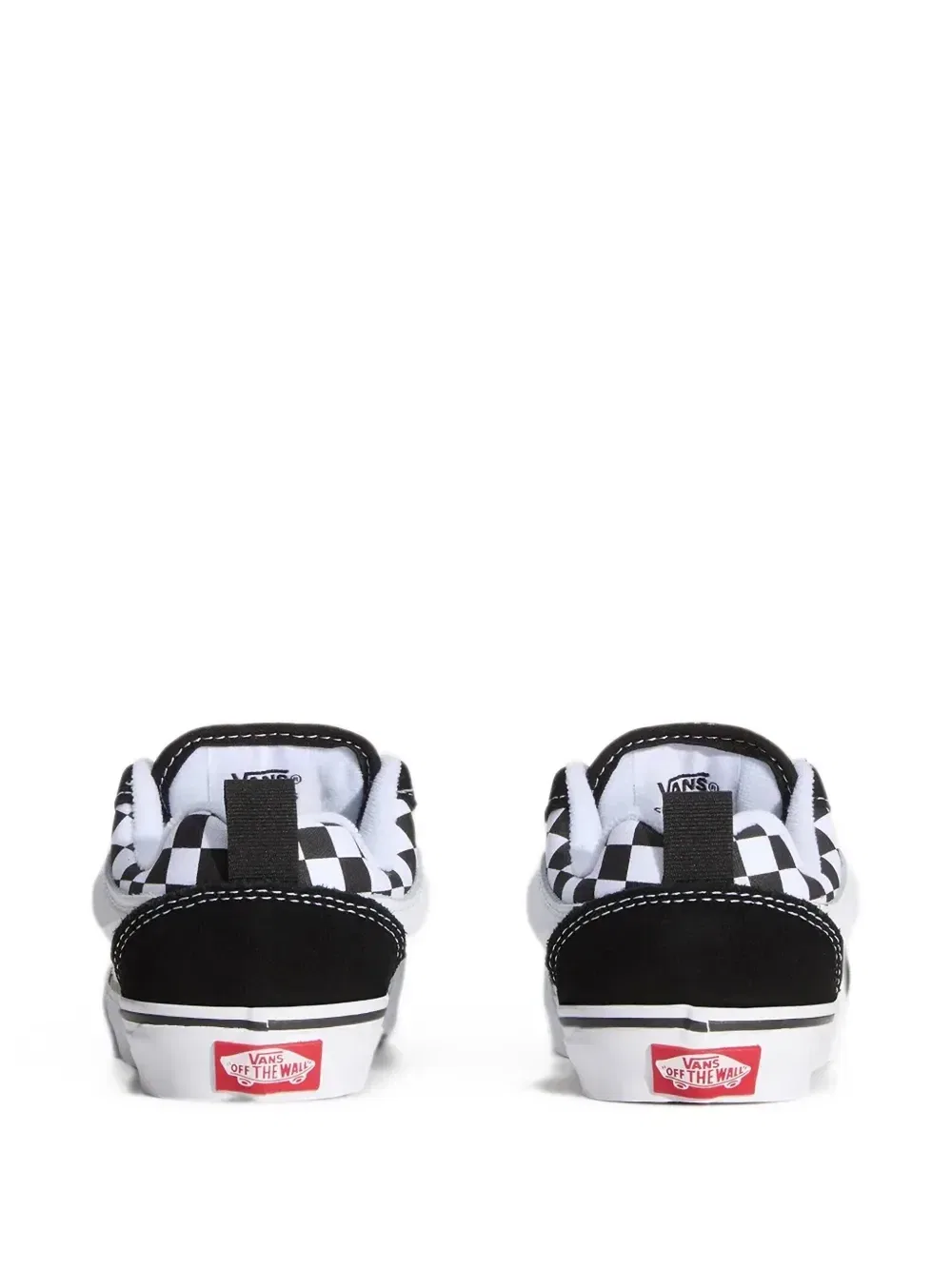 Кеды Checkerboard Old Skool Vans Kids, черный — фото 4