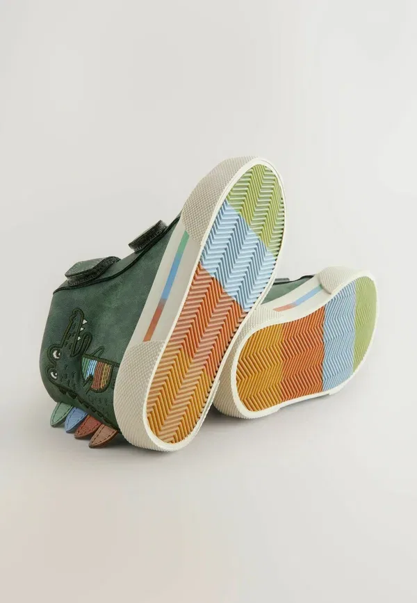Кроссовки из искусственной кожи Next, Green Crocodile, зеленый — фото 3