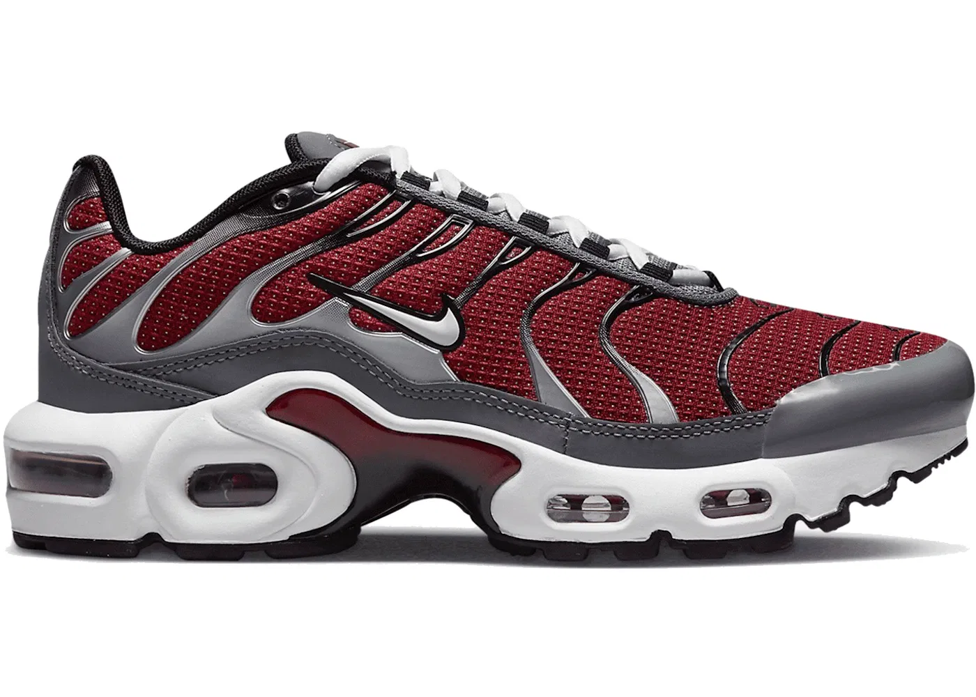 Детские кроссовки Lifestyle Nike Air Max Plus, Team Red/Black/Cool Grey/White