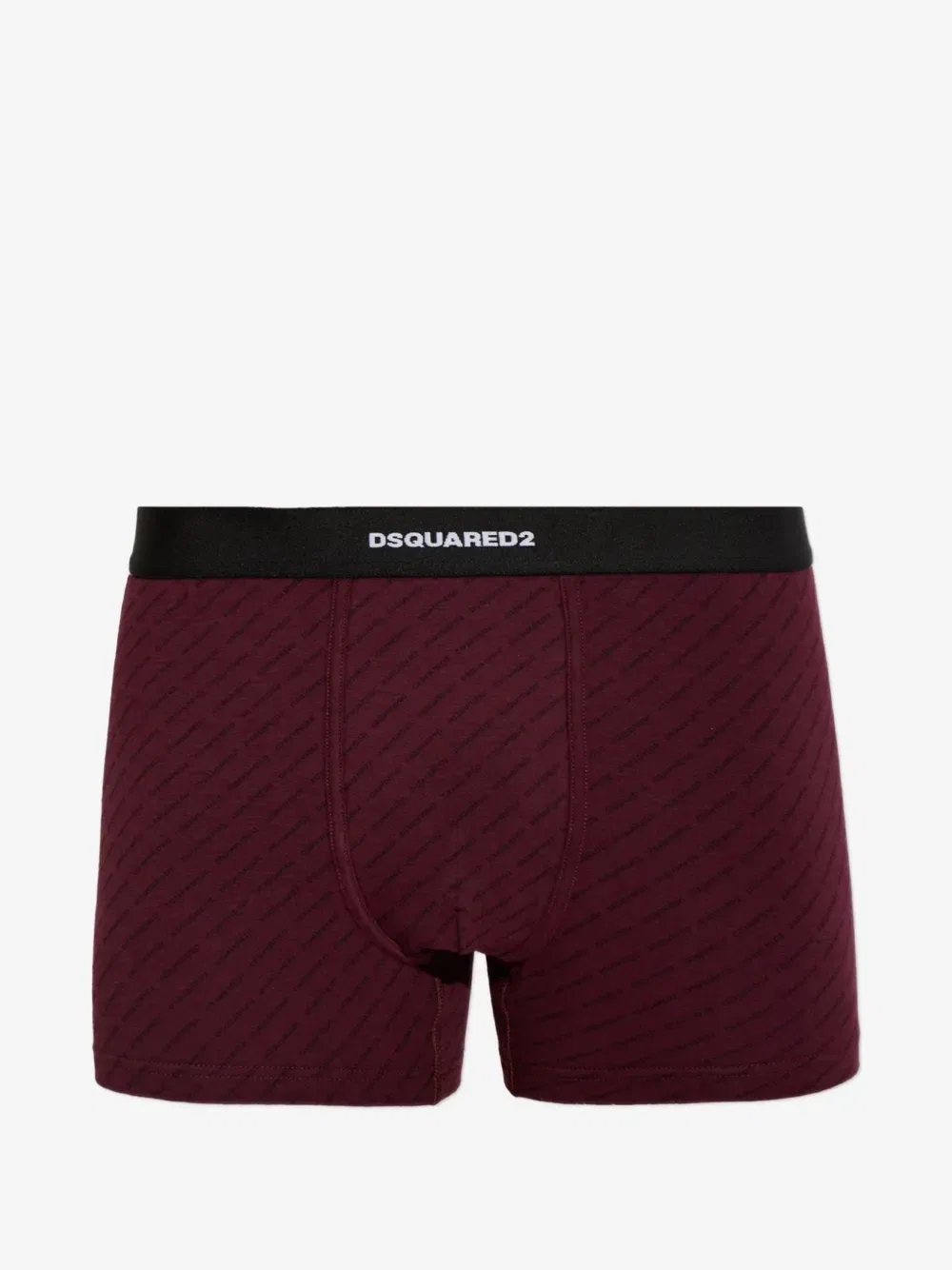 Боксеры с монограммой и логотипом на поясе DSQUARED2, красный