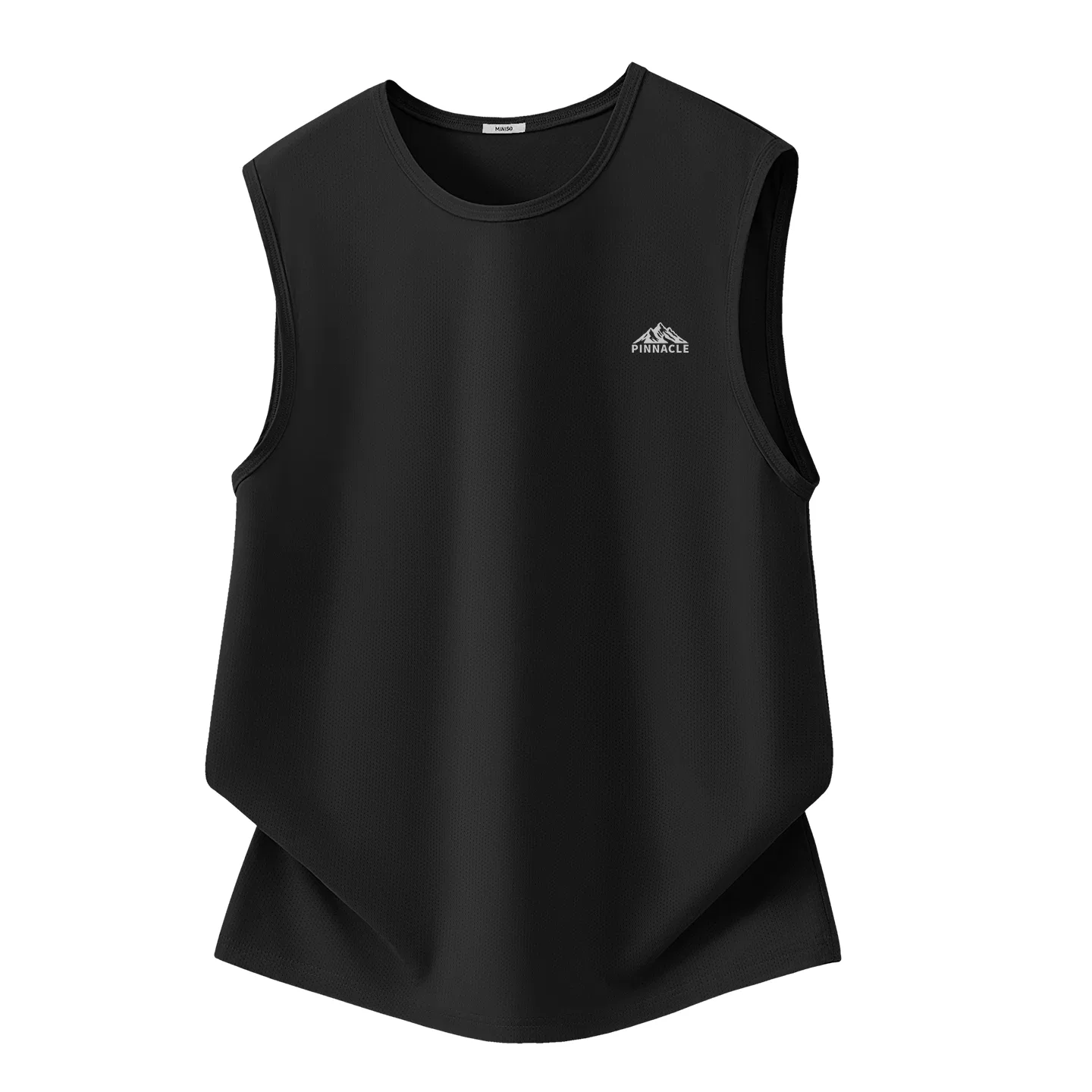 Детский топ без рукавов MINISO, Cooling Sensation Black (Peak Chest Logo)