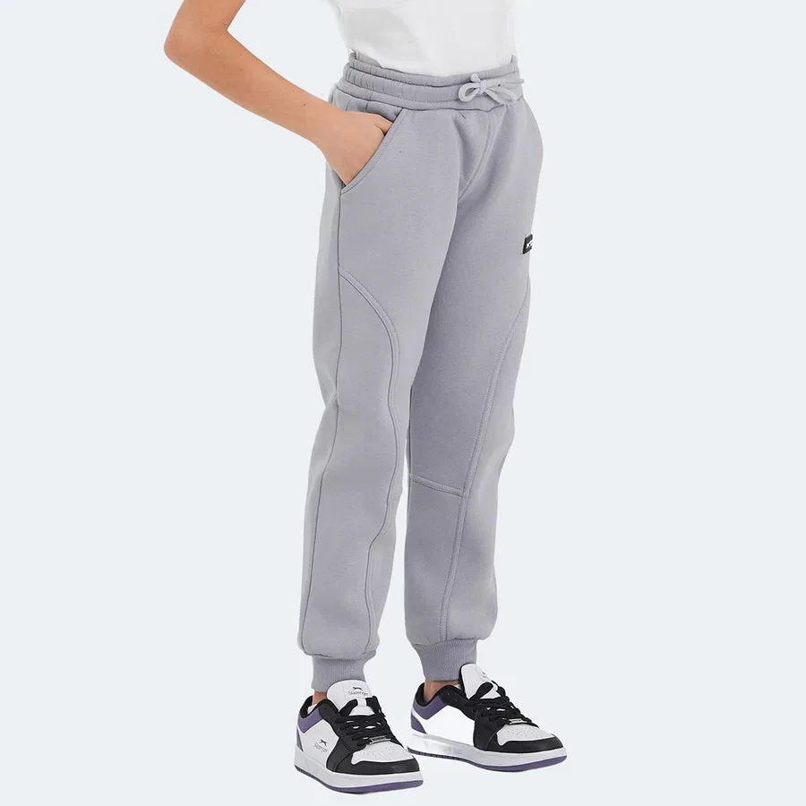 Детские спортивные штаны с карманами и логотипом Slazenger Lavra, Черный — фото 3