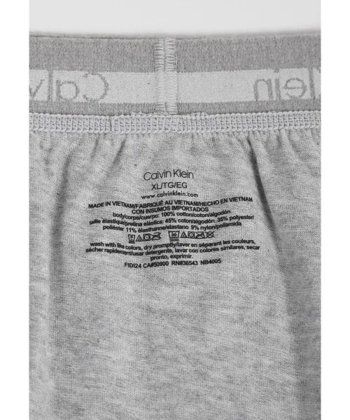 Мужские трусы-боксеры Calvin Klein, 3 шт, Black — фото 4