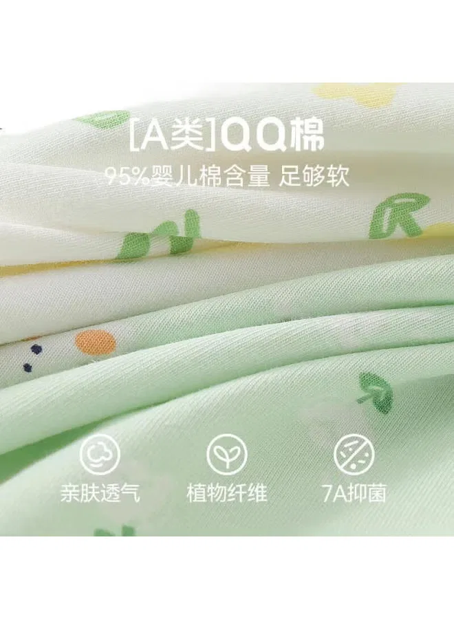 Трусы-шорты детские хлопковые для девочек антибактериальные K4092 Red Bean, желтый