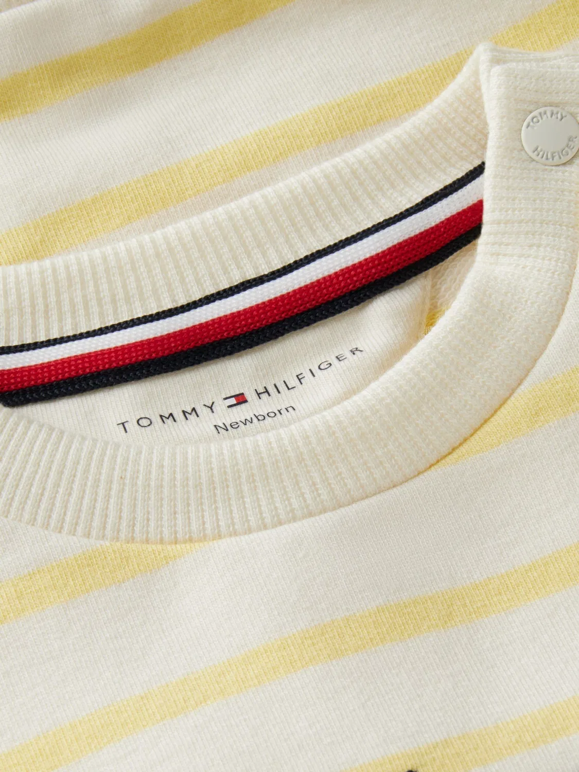 Спортивный костюм Tommy Hilfiger с логотипом Rope, желтый — фото 3