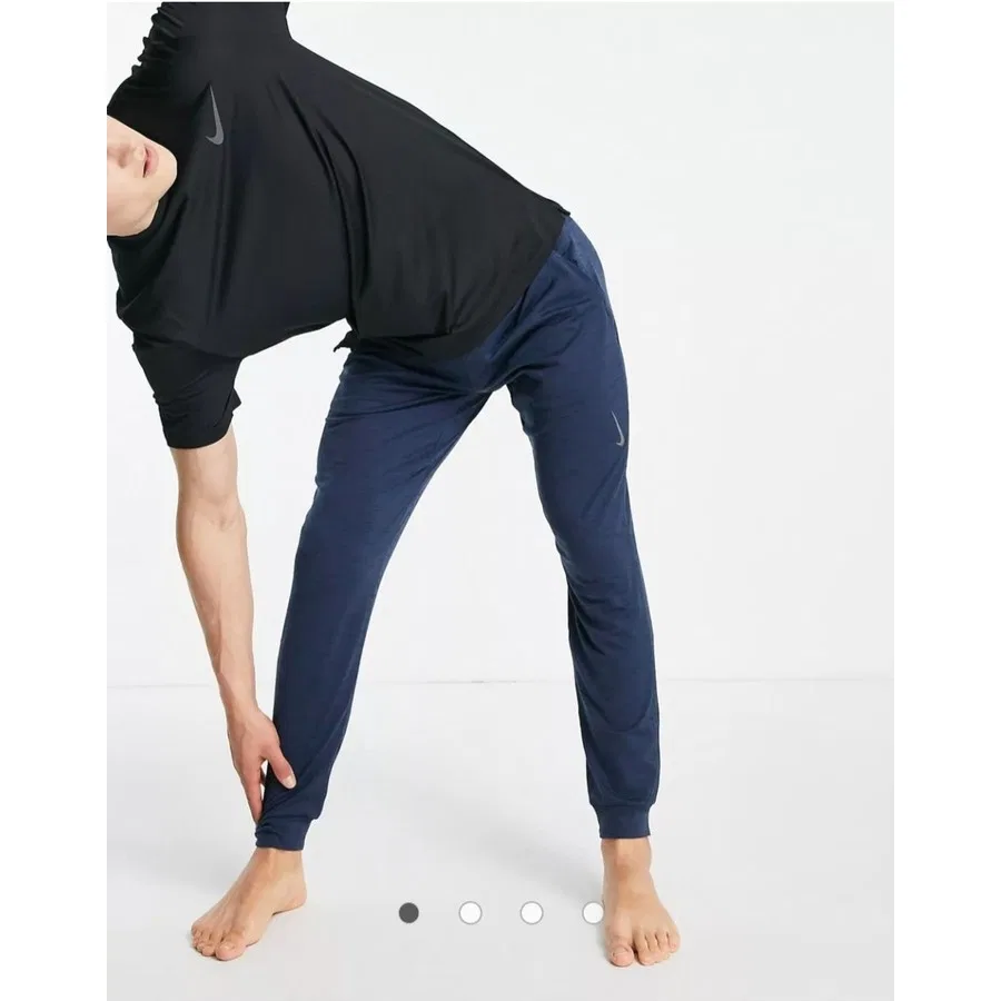 Штаны спортивные Nike Yoga Dri-FIT, Темно-синий