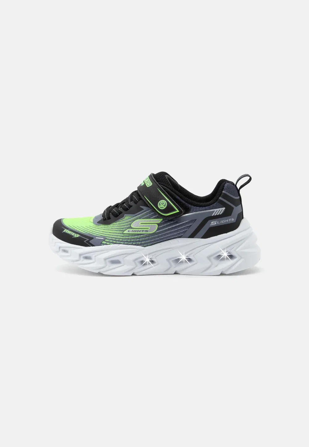 Vortex 3.0 - кроссовки Skechers, Black/Lime/Charcoal