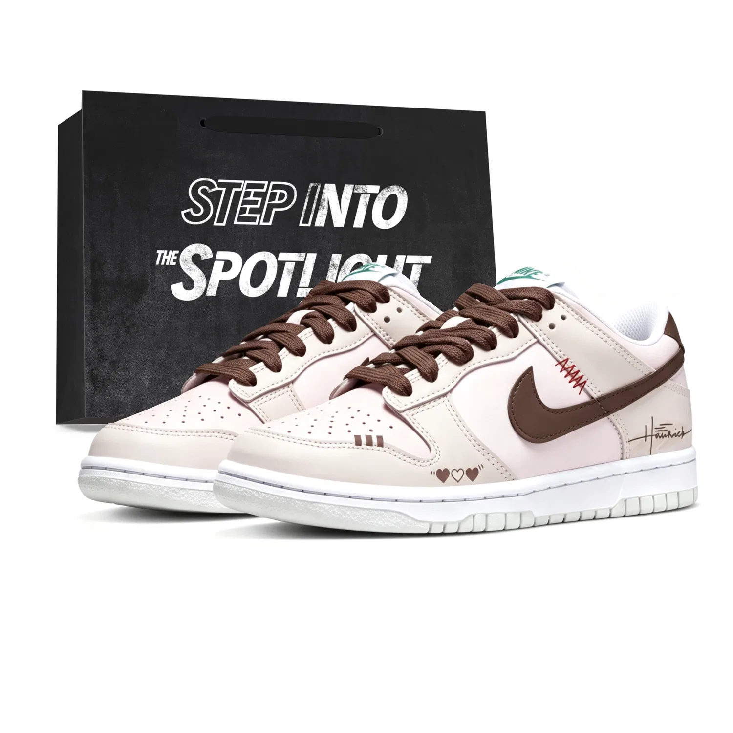 Детские кроссовки для скейтбординга Nike Dunk, Milk Coffee