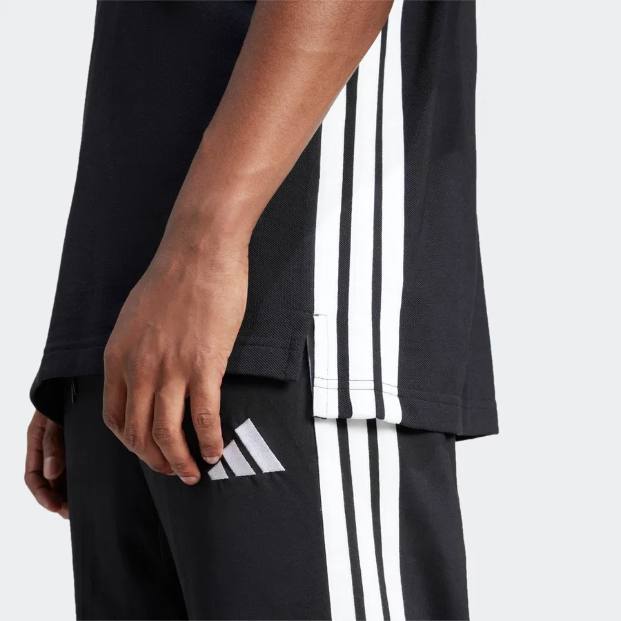Футболка спортивная с коротким рукавом M 3s Pq Ps adidas, Черный — фото 4