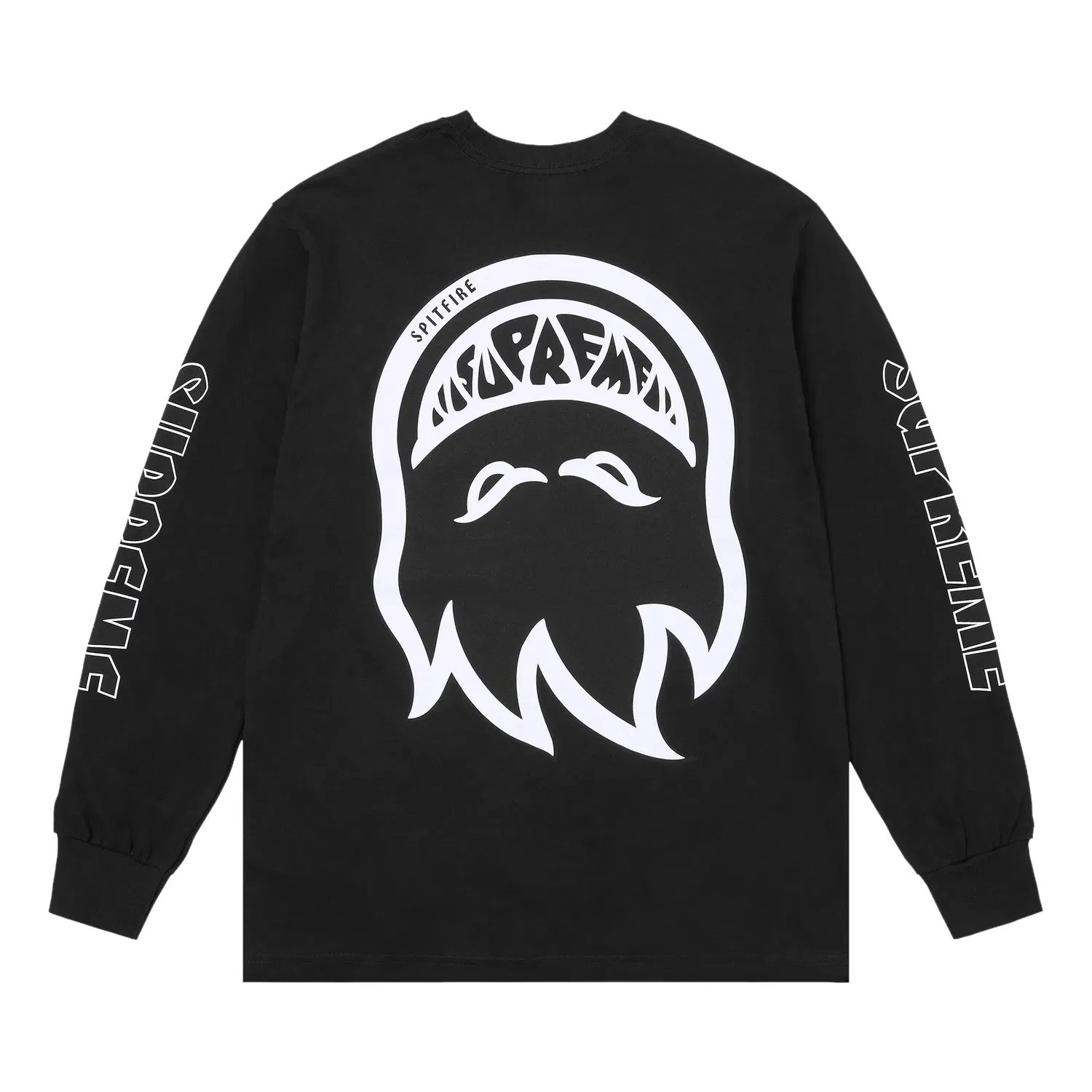 Футболка с длинными рукавами Supreme x Spitfire, черный — фото 2