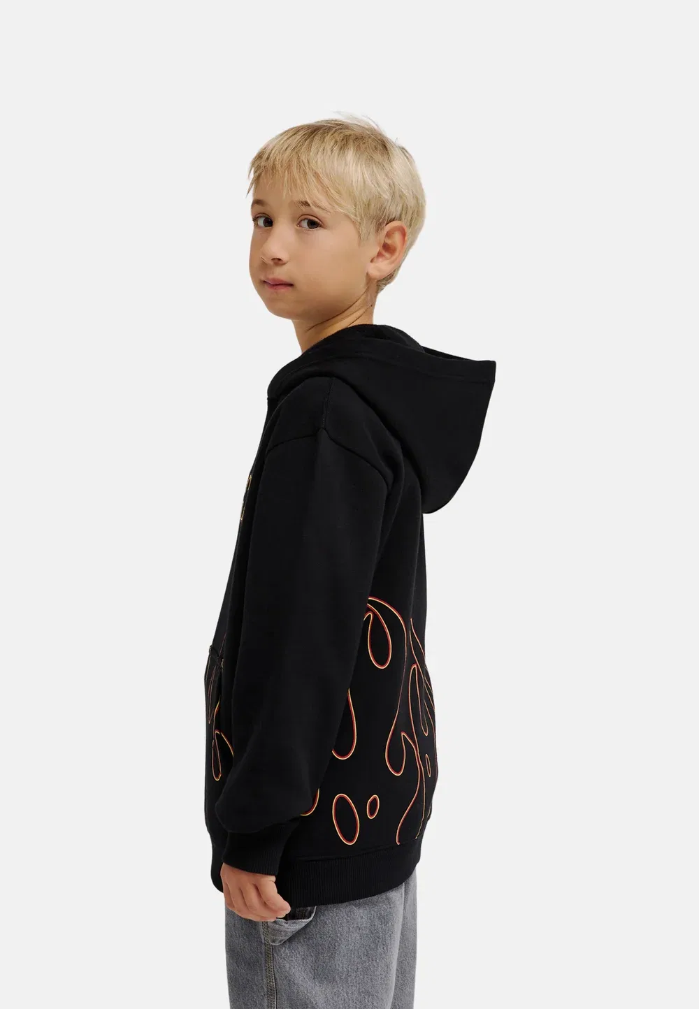 Одежда Jungen 8-16|верхний слой - толстовка Dc Shoes, Kvj Black — фото 3