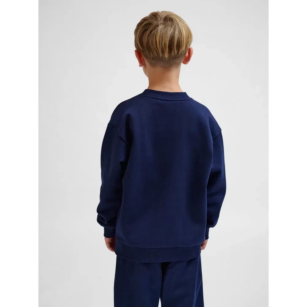 Детский свитшот свободного кроя Loose Bee Hummel, Blue — фото 3