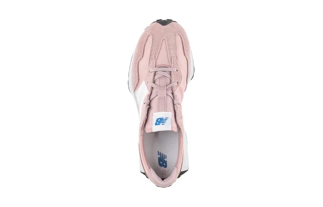 Детские кроссовки с ретро-дизайном New Balance 327, Pink White — фото 4