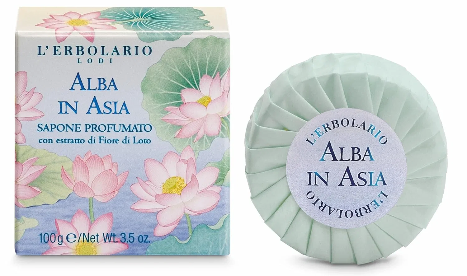 Мыло Alba In Asia, L'Erbolario, 100 г, Aquatic