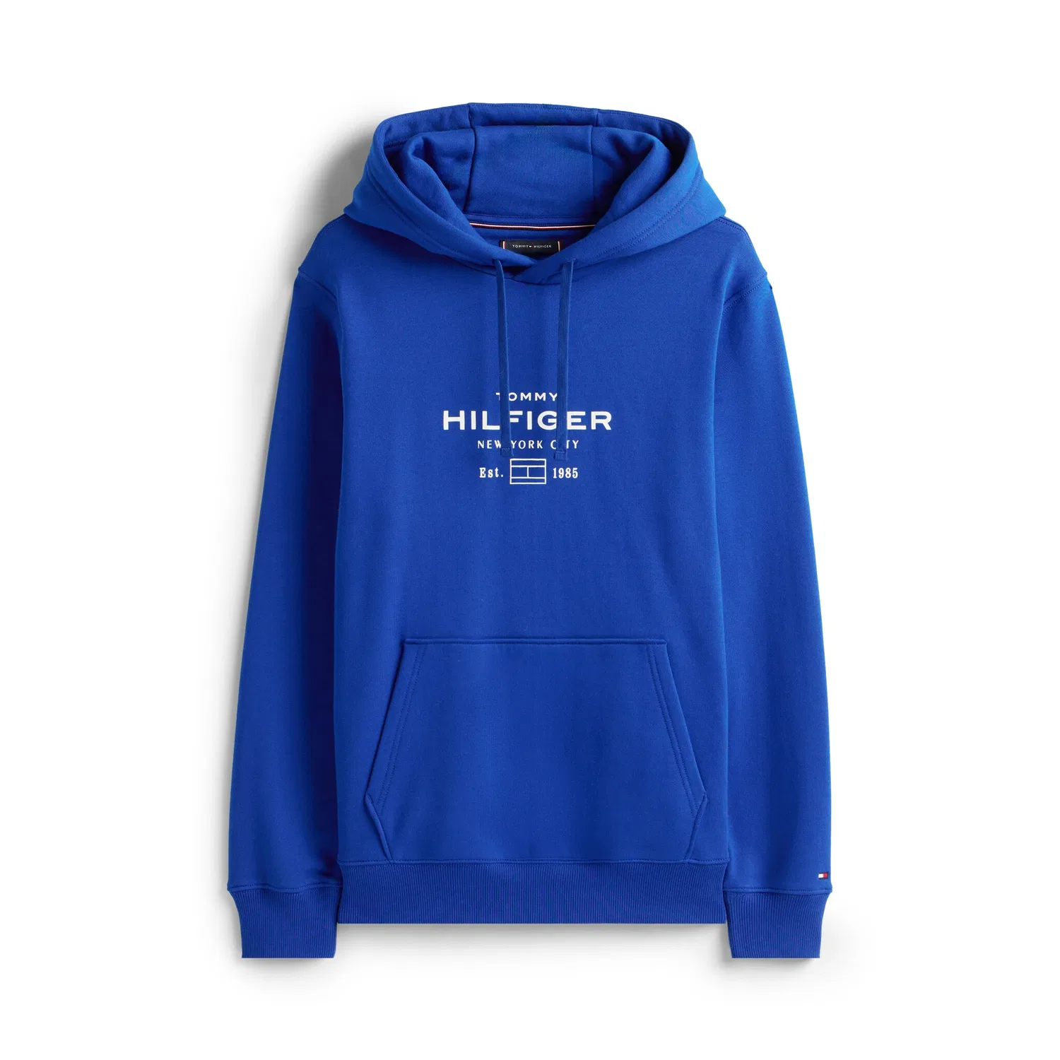 Мужской худи с капюшоном Regular fit Tommy Hilfiger, Wedge Blue — фото 4