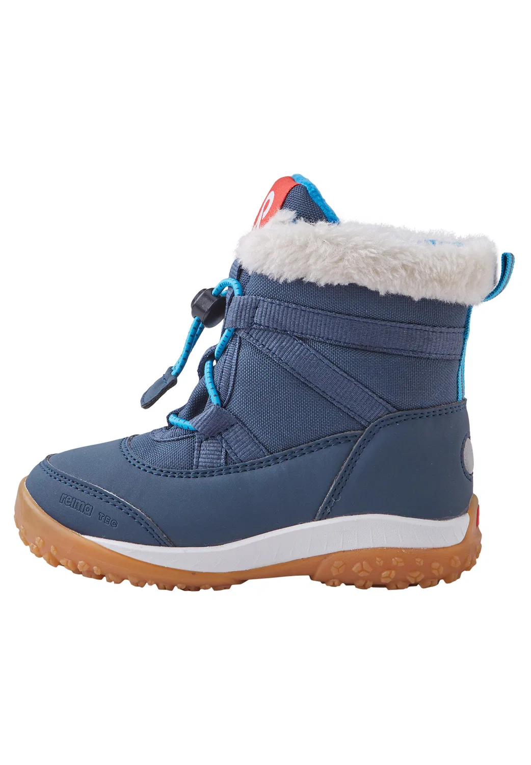 Детские зимние сапоги Reima Samooja, Цвет: Blau / Navyblau / Mitternachtsindigo