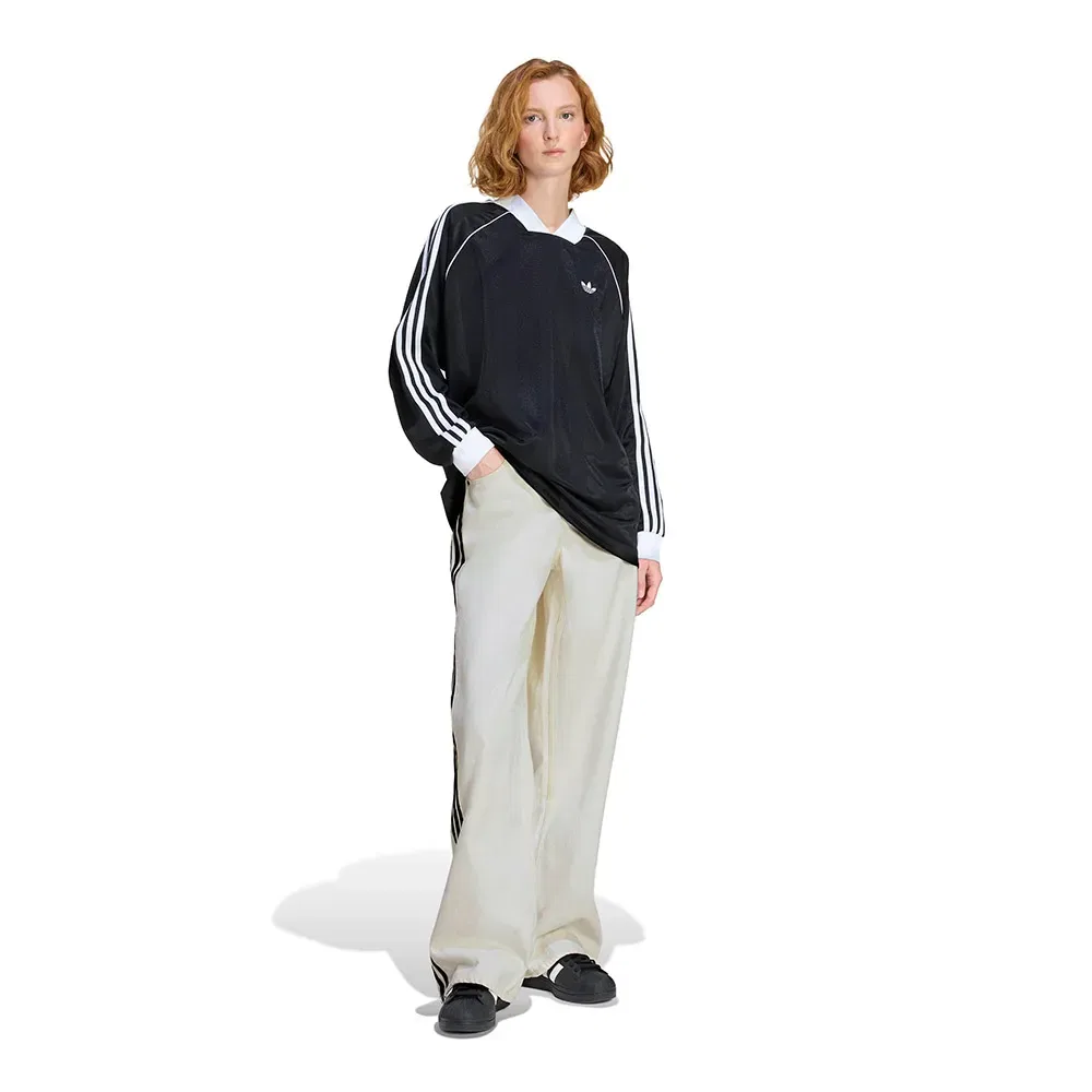 Женские джинсовые спортивные брюки свободного кроя Firebird Track Jeans Adidas Originals, White — фото 4