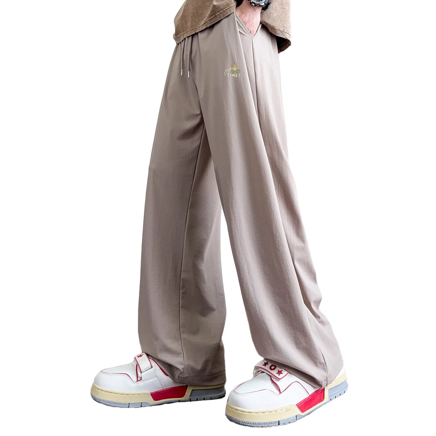 Детские широкие брюки Ice Silk Sun Protection Wide Leg Pants MINISO, Sand