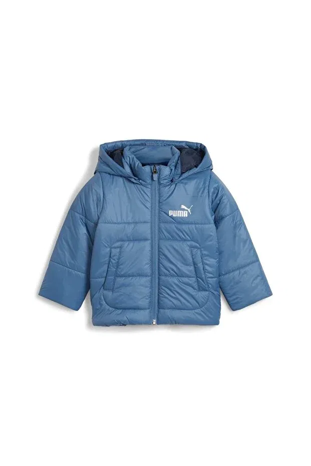 Детский зимнее пуховик-куртка с капюшоном Minicats Puma, Blue Horizon