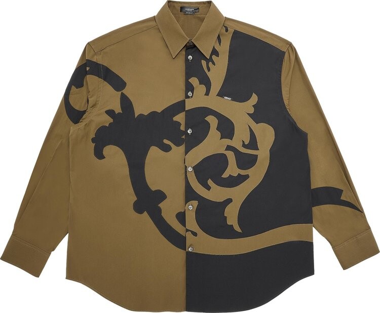 

Футболка Versace Baroque PrinT-Shirt 'Black', черный