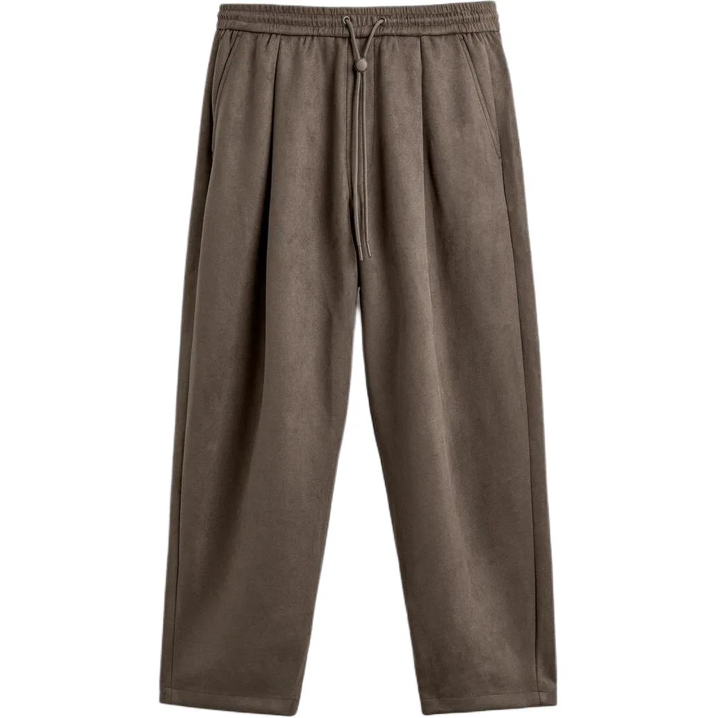 Мужские брюки свободного кроя Dark Taupe ZARA, Dark Taupe