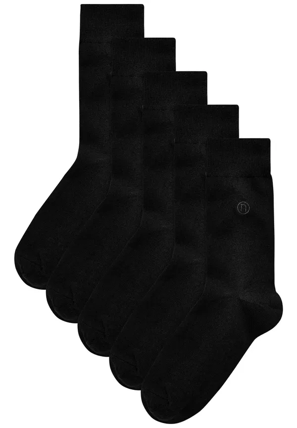 Носки пятипалые N logo Next Black, черный
