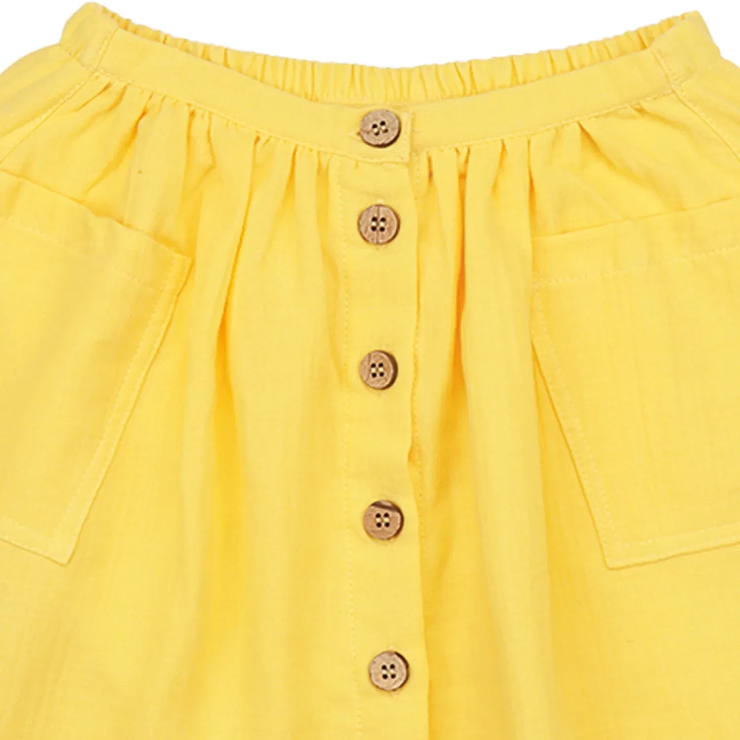 Юбка-солнце с принтом Rock Golden Sun-Skirt Walkiddy, золотистый — фото 2