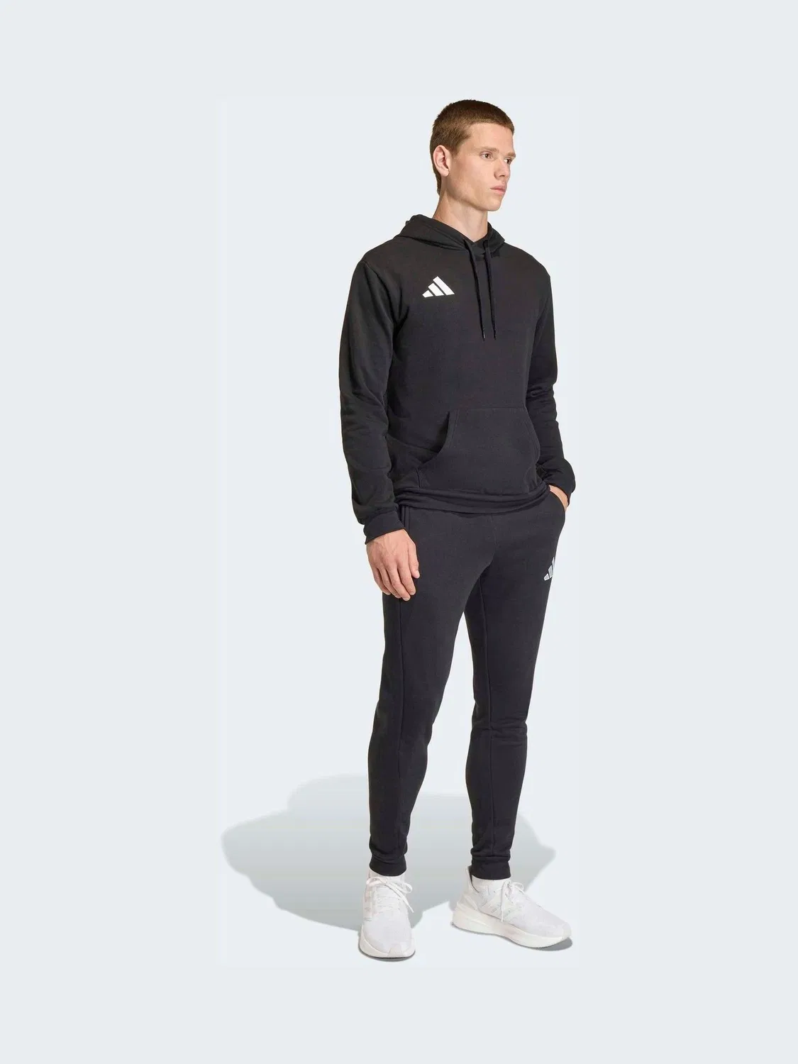 Худи Regular Fit adidas Entrada 26, черный — фото 3