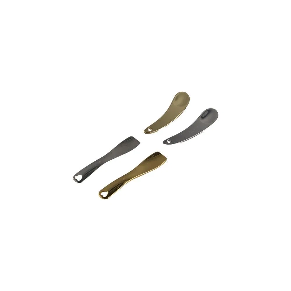 Лопатка для косметики, Generisch, 6 см, Gold — фото 3