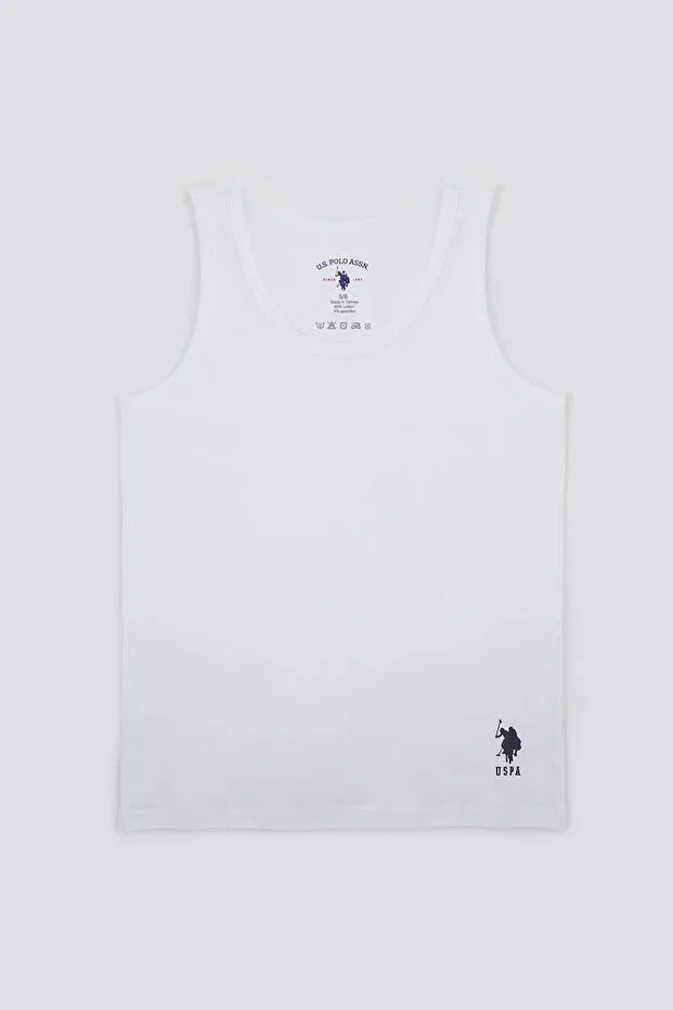 Детское нижнее белье для мальчиков хлопковое U.S. Polo Assn., Navy-White — фото 3