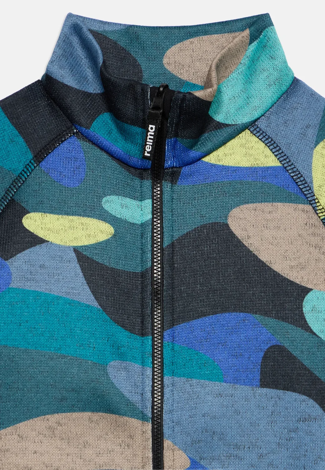 Унисекс - флисовая куртка Reima, Multi-Coloured — фото 3