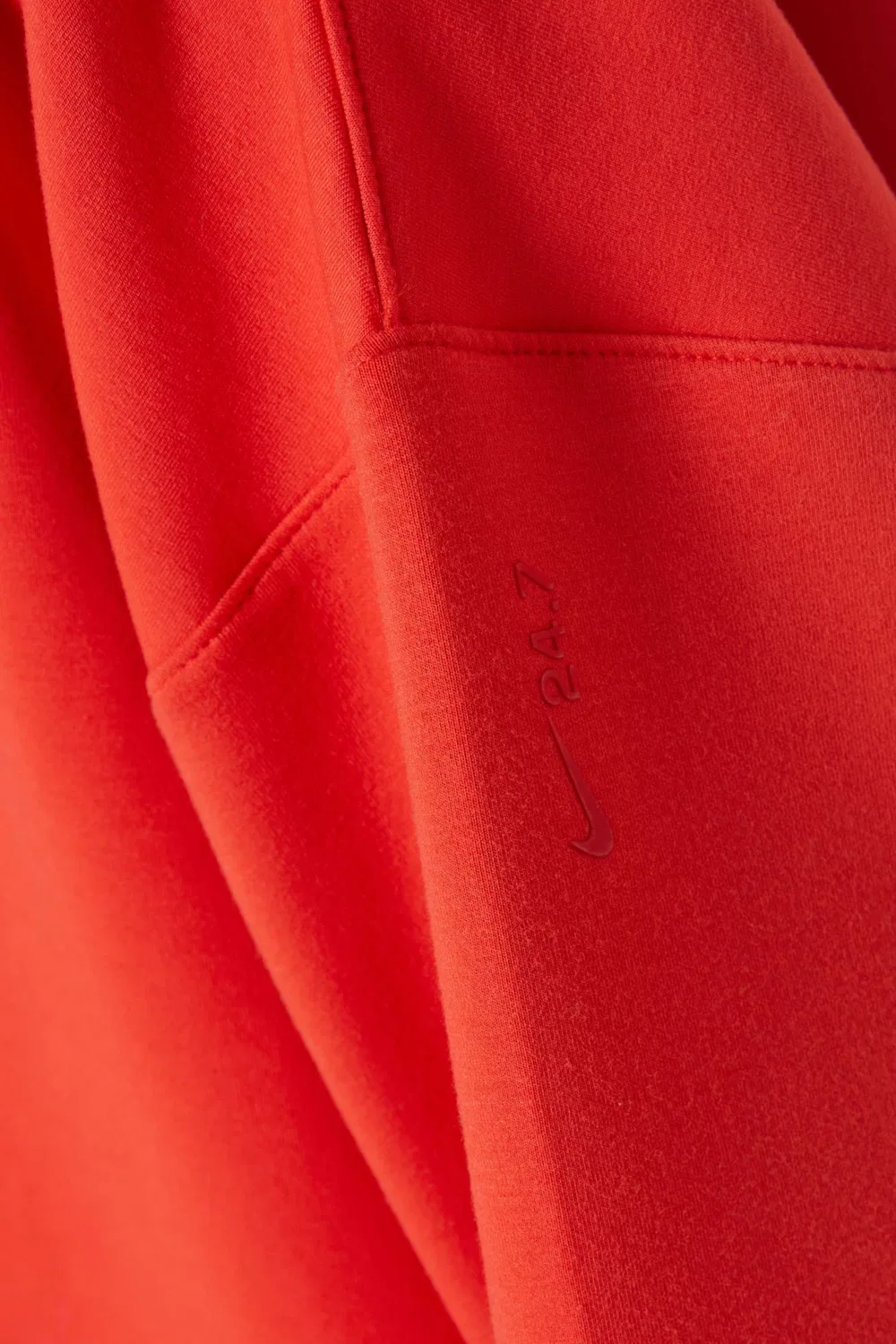 Топ оверсайз с технологией Dri-FIT Nike, красный — фото 4