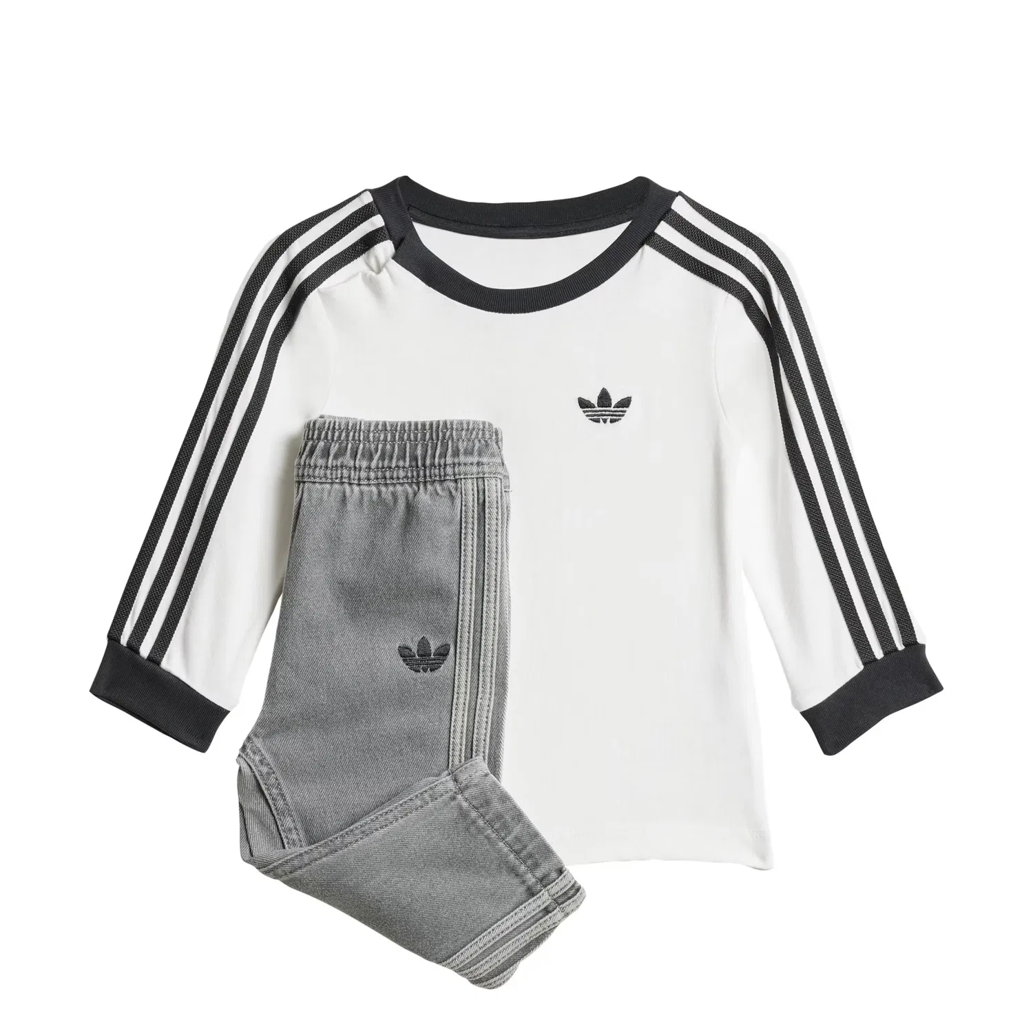 Спортивный костюм Adidas Originals белого цвета
