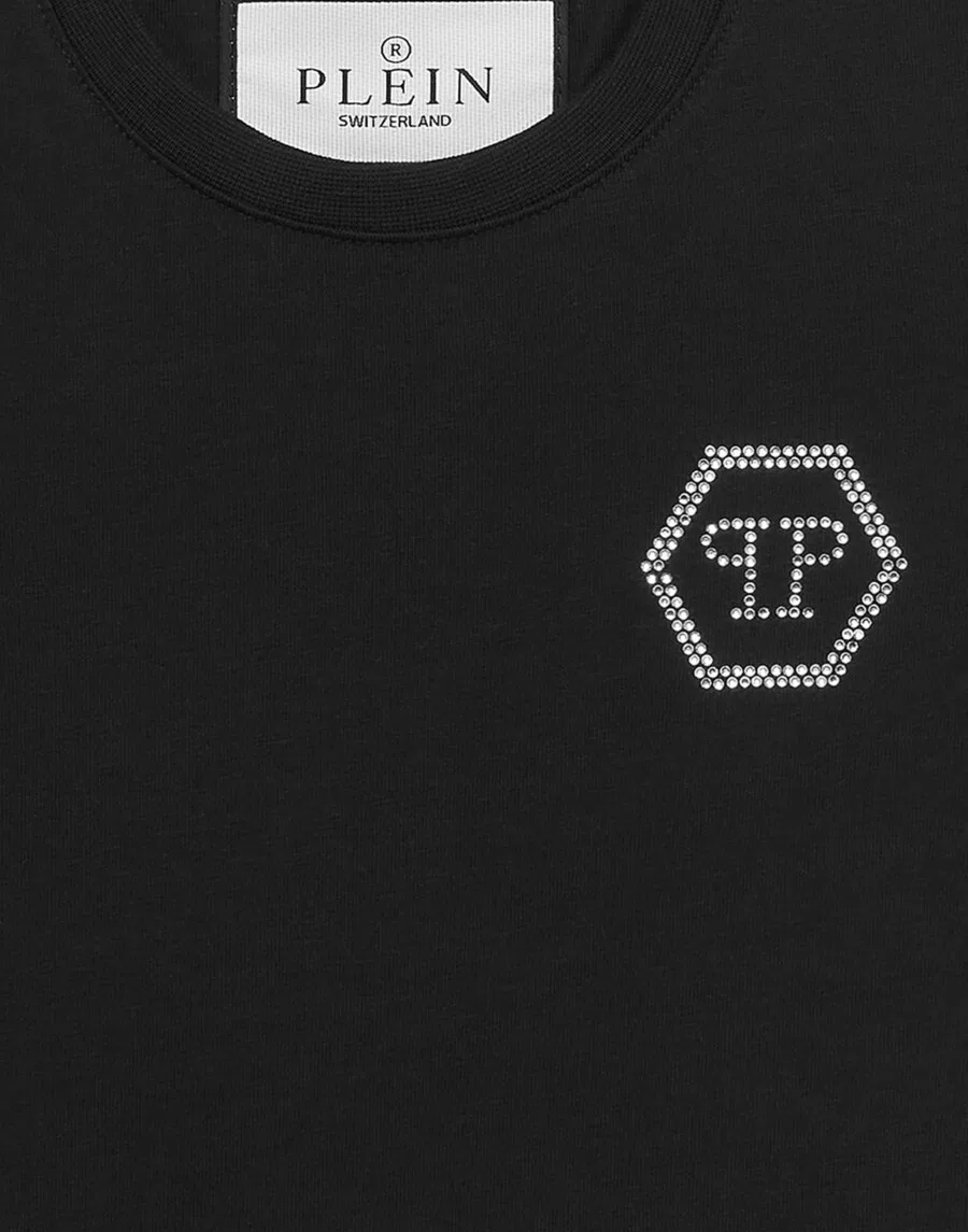 Футболка Philipp Plein черного цвета — фото 3