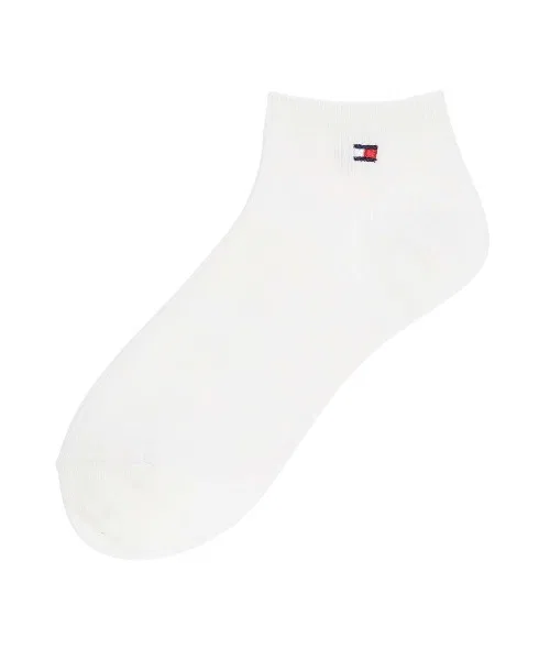 Женские носки с вышитым логотипом, длина 7 см, модель School Socks TOMMY HILFIGER, Dark Navy — фото 3