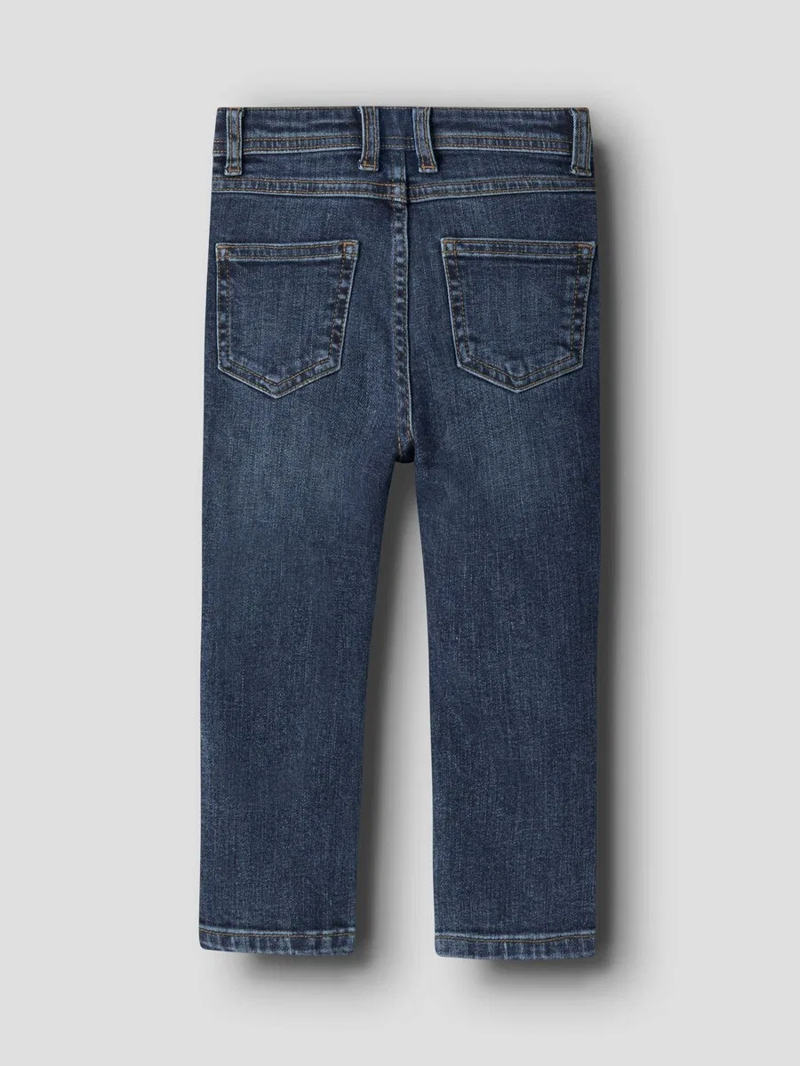 Джинсы NAME IT Slim fit 'NMMSILAS' темно-синего цвета — фото 3
