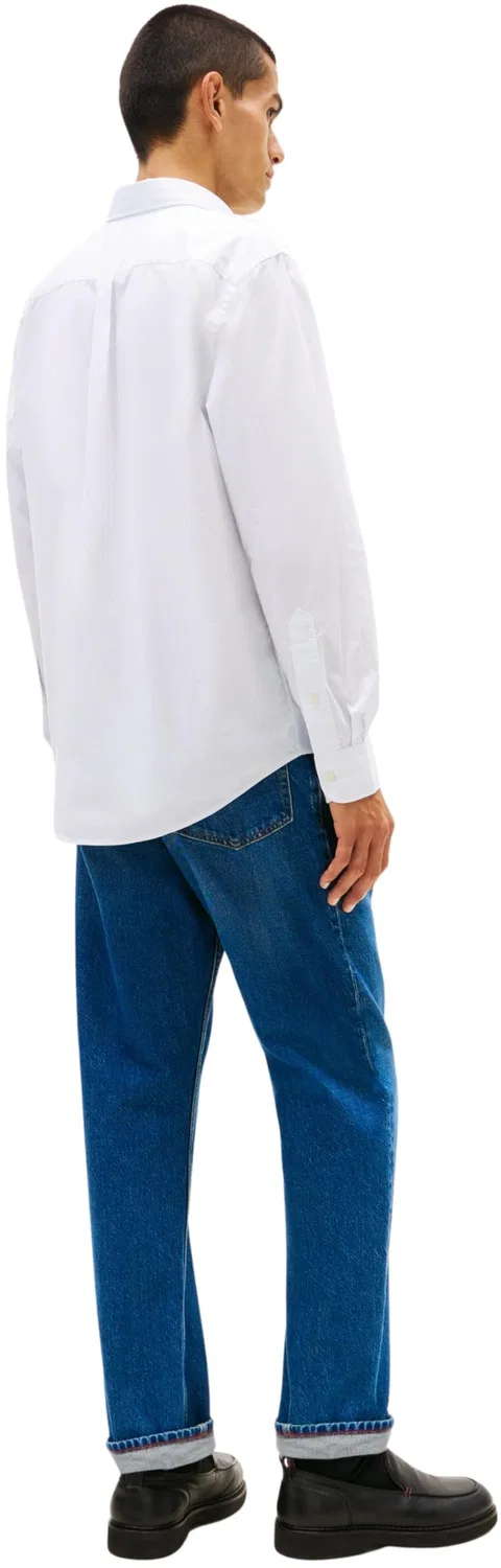 Мужская рубашка с длинным рукавом Flex Poplin Tommy Hilfiger, Sweet Blue — фото 2