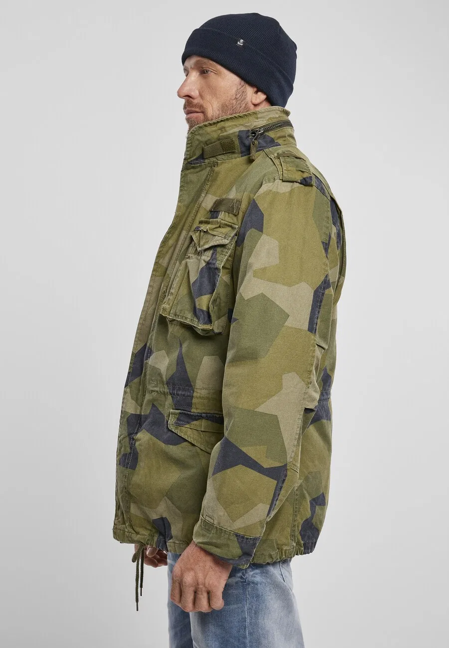 Куртка Brandit Between-Season Jacket 'Giant' в цветах хаки, оливковый и тростниковый — фото 4