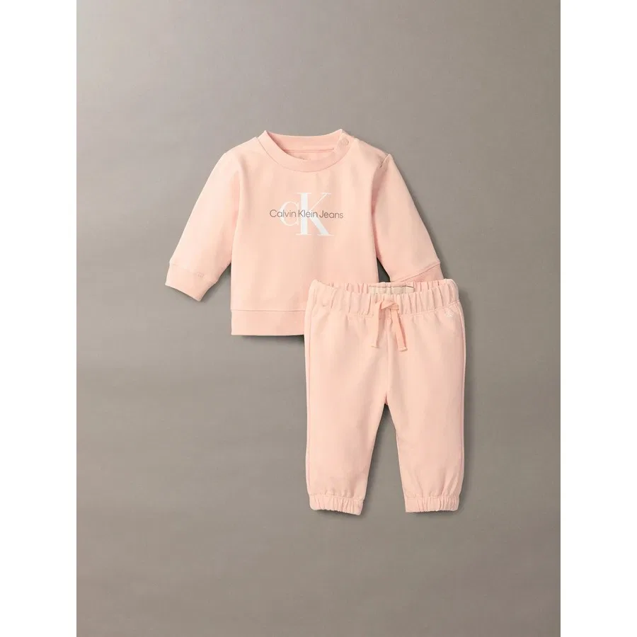 Детский спортивный комплект Monogram CN Calvin Klein, Розовый