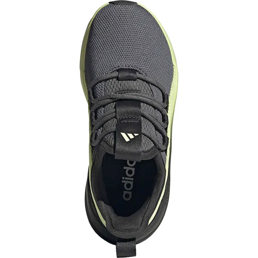 Детские кроссовки Lite Racer Adapt 8.0 Adidas, Grey/Grey/Green — фото 4