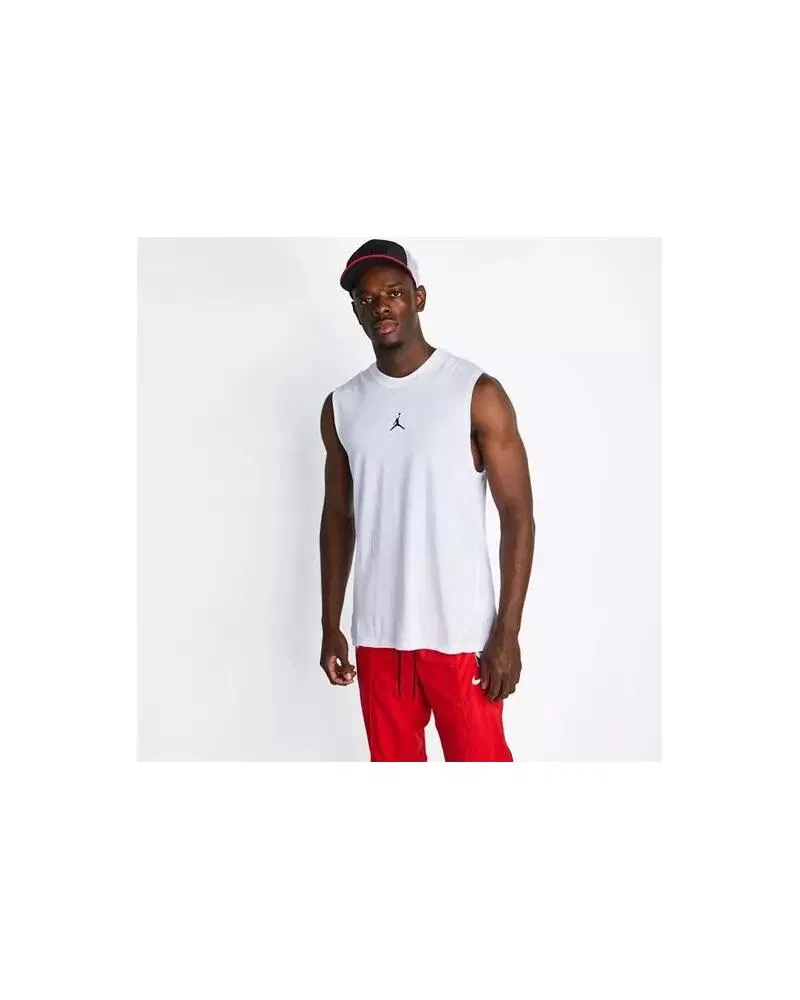 Мужская футболка с принтом Jumpman Sprt Slvls Top Nike, White — фото 2