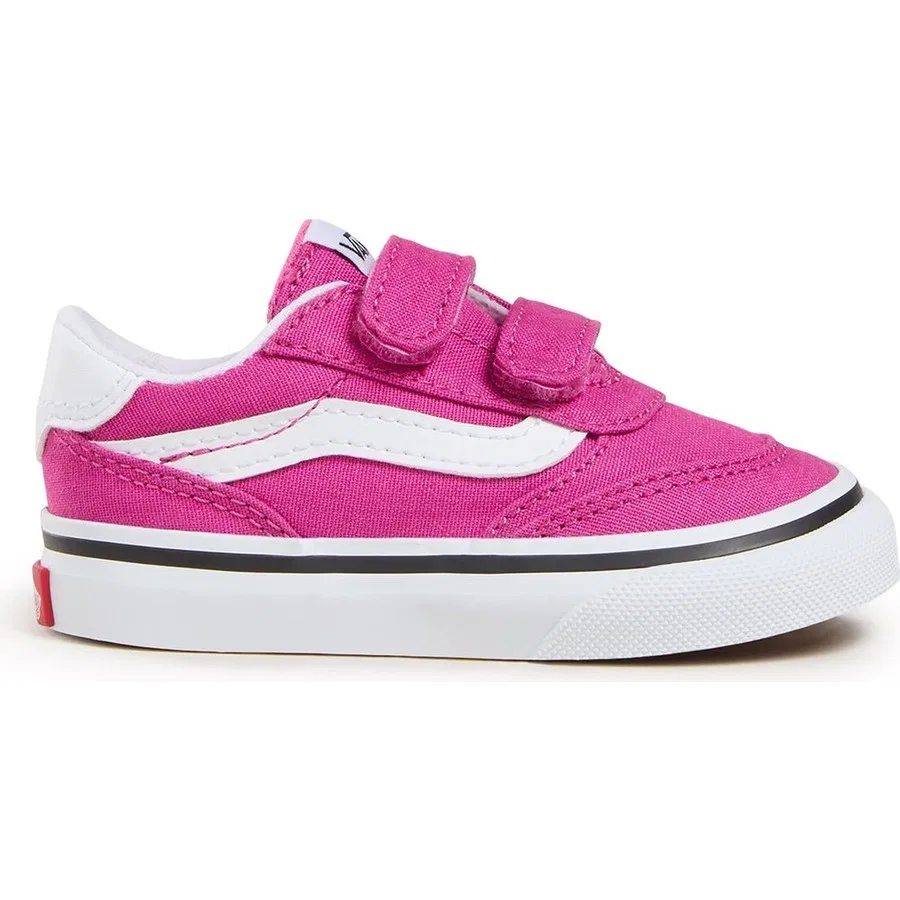 Кроссовки детские с липучкой Brooklyn Ls V Vans, Черный
