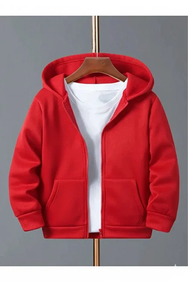 Детский кардиган с капюшоном Keywest, Red
