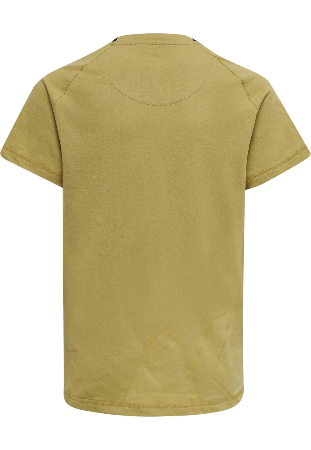 Детская футболка с коротким рукавом hmlCIMA XK T-SHIRT S/S KIDS Hummel, Gold — фото 3